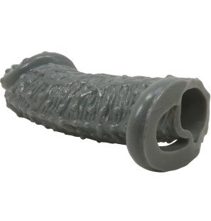 Realistic Penis Extender with Delay Sleeve Model 2, Grey – image 6