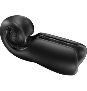 SNAIL VIBE masturbator dla mężczyzn 140 mm, czarny – zdjęcie 2