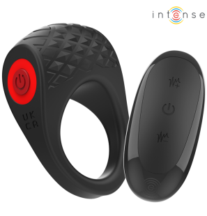 Intense Klaver vibrating penis ring with 10 vibrations, black – image 1