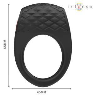 Intense Klaver vibrating penis ring with 10 vibrations, black – image 4