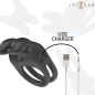 INTENSE FOR HIM double vibrating cock ring with 10 vibrations, black – image 6 INTENSE FOR HIM double vibrating cock ring with 10 vibrations, black – image 6