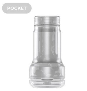 KIIROO Feel Pocket transparante masturbator – foto 4
