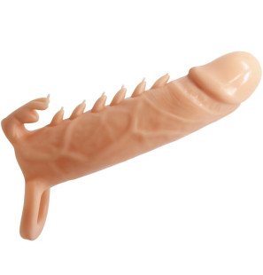 Pretty Love Emmit penis sleeve met natuurlijke clitorisstimulator – foto 1
