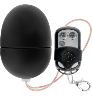 Remote-Controlled Vibrating Egg with 10 Settings - Black – image 3