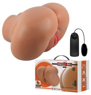 Vibromasseur CRAZY BULL Luna avec formes vaginales et anales et télécommande – photo 2