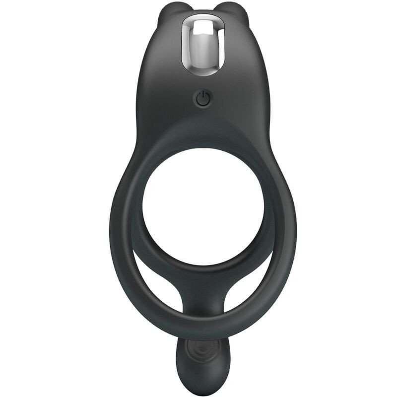 Pretty Love Seth Vibrating Penis Ring with Rabbit-Shaped Stimulator and 7 Vibrations – image 1