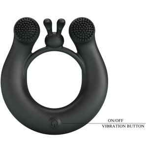 Pretty Love Dahlia vibrating penis ring with clitoral stimulator and 12 vibrations – image 7