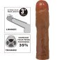 Pretty Love Kylian Penishülle mit 7,6 cm Verlängerung – Mulatto – Bild 6 Pretty Love Kylian Penishülle mit 7,6 cm Verlängerung – Mulatto – Bild 6