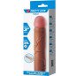Nakładka na penisa Pretty Love Kylian z przedłużeniem 7,6 cm – Mulatto – zdjęcie 7