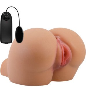 Vibromasseur Crazy Bull Kylie avec vagin et anus réalistes et télécommande – photo 3