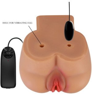 Vibromasseur Crazy Bull Kylie avec vagin et anus réalistes et télécommande – photo 8