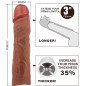 Gaine pénienne Pretty Love Derek avec extension de 7,6 cm – photo 4