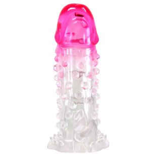 Pretty Love Wilford realistic textured penis extension sleeve – image 1