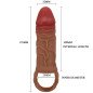 Rękaw na penisa Pretty Love Peirre 10 cm do intymnego wellness – zdjęcie 8