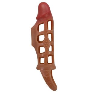 Pretty Love Preston wibrująca nakładka na penisa 18 cm – zdjęcie 1