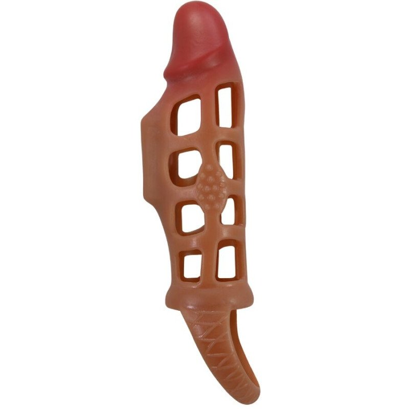 Pretty Love Preston wibrująca nakładka na penisa 18 cm – zdjęcie 1