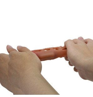 Pretty Love Preston wibrująca nakładka na penisa 18 cm – zdjęcie 4