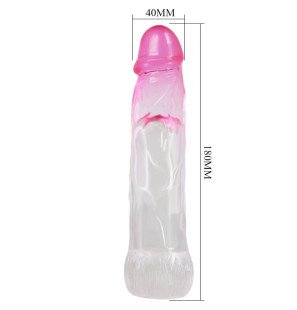 Pretty Love Neron gaine pénienne réaliste rose 6 cm – photo 4