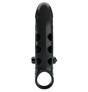 ROMANCE black vibrating penis sleeve for intimate wellness – image 4
