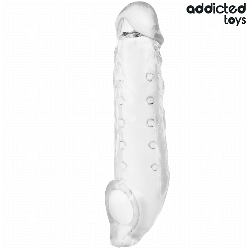 Gaine pénienne transparente, taille M, 27 cm – photo 1 Gaine pénienne transparente, taille M, 27 cm – photo 1