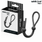 ADDICTED TOYS Silikon-Doppelpenisring mit Seil, 195 mm – Bild 2