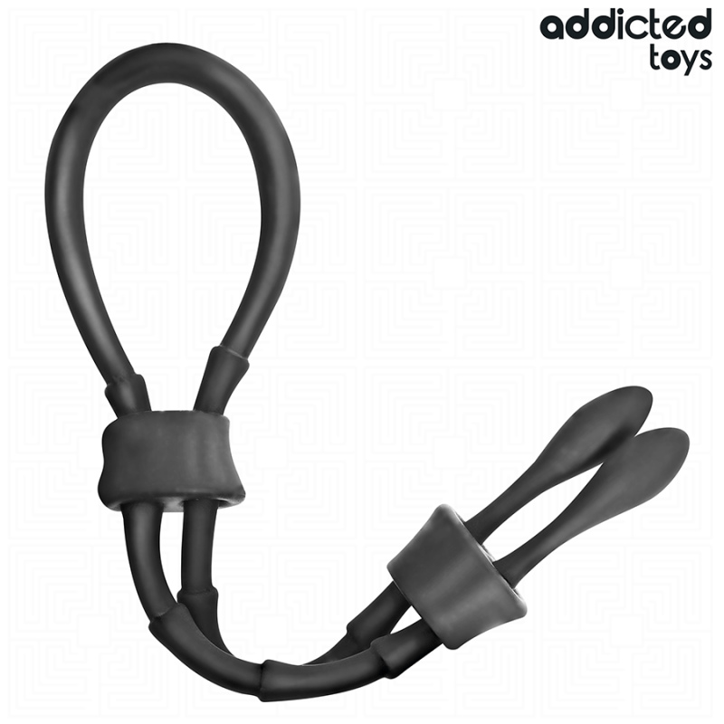 ADDICTED TOYS adjustable silicone penis ring, 191 mm – image 1