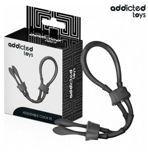 ADDICTED TOYS adjustable silicone penis ring, 191 mm – image 2