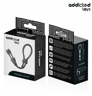 ADDICTED TOYS adjustable silicone penis ring, 191 mm – image 7