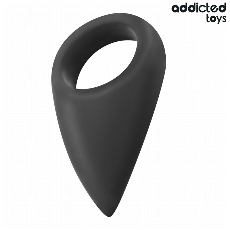 ADDICTED TOYS – anneau pénien en forme de goutte 112 mm – photo 1