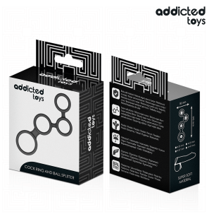 ADDICTED TOYS Penisring mit Hodenstegen 31 mm – Bild 7