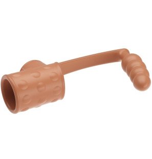 Gaine pénienne avec plug anal, aspect naturel – photo 4