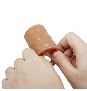 Gaine pénienne avec plug anal, aspect naturel – photo 5