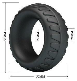 CRAZY BULL Dilson silicone penis ring model 3 – 50 mm – image 6