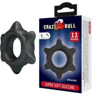 CRAZY BULL Ethaniel Silikon-Penisring 65 mm Modell 11 – Bild 2