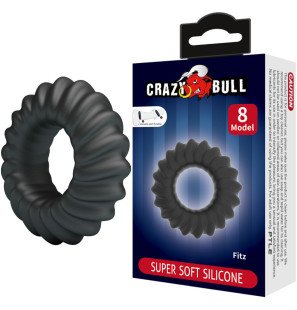 CRAZY BULL Fitz anneau pénien en silicone Model 8 – 55 mm – photo 2