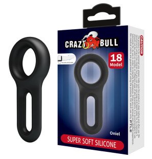 CRAZY BULL Silicone Penis Ring Model 18, 95 mm – image 2