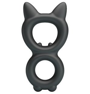 CRAZY BULL dubbele siliconen penisring Model 20, 93 mm