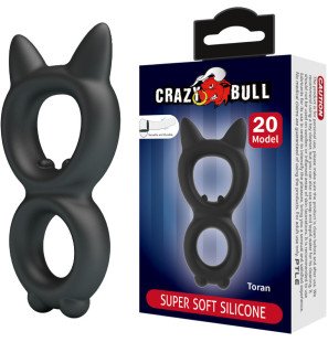 CRAZY BULL Doppel-Silikon-Penisring Modell 20, 93 mm – Bild 2