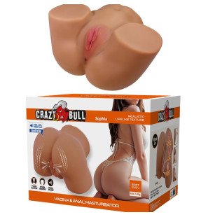 CRAZY BULL Sophia vibromasseur anal réaliste avec effet de succion et son – photo 2