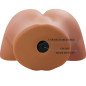 Ilana realistic female buttock vibrator with suction function and sound – image 6