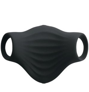ROCKS-OFF flexibele zwarte masturbator voor gerichte stimulatie – foto 1