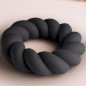 ROCKS-OFF Twist black silicone penis ring 59 mm – image 3