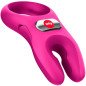FUN FACTORY Nos Pro Vibrating Penis Ring Magenta – image 2 FUN FACTORY Nos Pro Vibrating Penis Ring Magenta – image 2