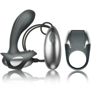 Climaximum Excite Kit cock ring and prostate massager with cord – image 1