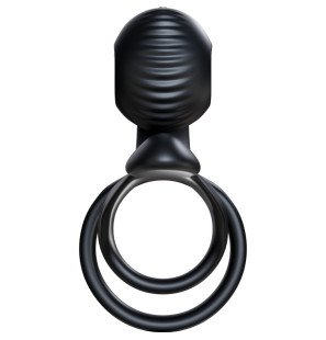 SNAIL VIBE vibrating penis ring with remote control, black – image 4