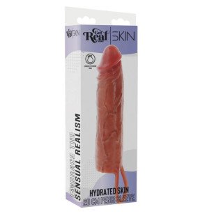GET REAL Penishülle aus Silikon, 20 cm, Karamell – Bild 5