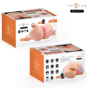 Nicole – masturbator waginalny z funkcją ssania, ogrzewaniem, wibracjami i pilotem – zdjęcie 3