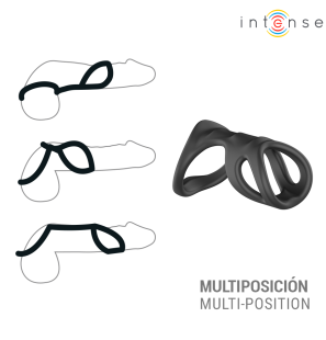 Niewibrujący pierścień erekcyjny 5,2 cm Intense Liam Model 7 – zdjęcie 3