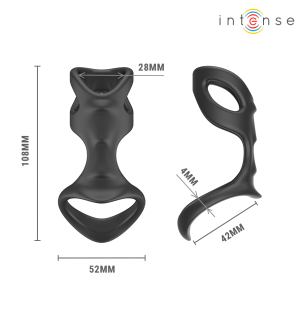Niewibrujący pierścień erekcyjny 5,2 cm Intense Liam Model 7 – zdjęcie 5
