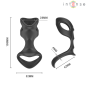 Nicht vibrierender Penisring 5,2 cm Intense Liam Model 7 – Bild 5
